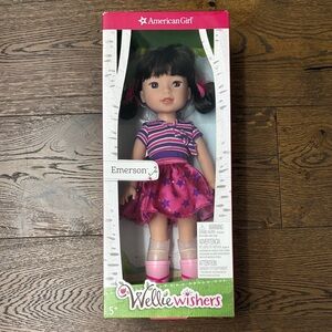American Girl WellieWishers Emerson Doll New in Box